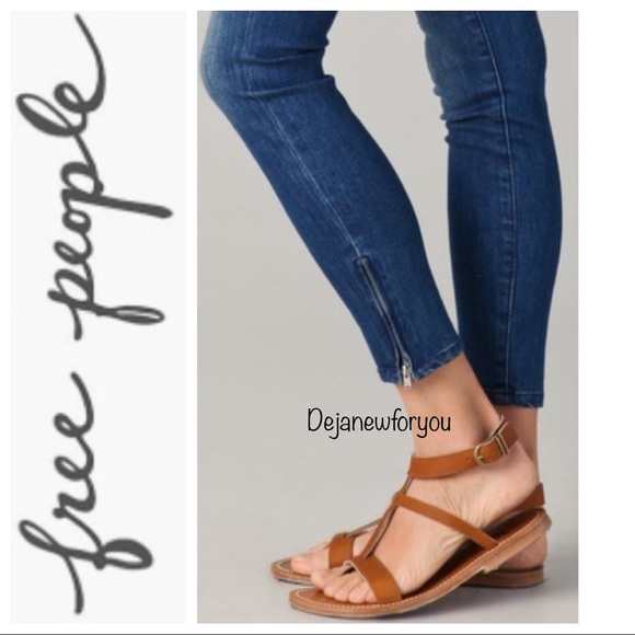 Free People Denim - Free People High Rise Skinny Ankle Jeans